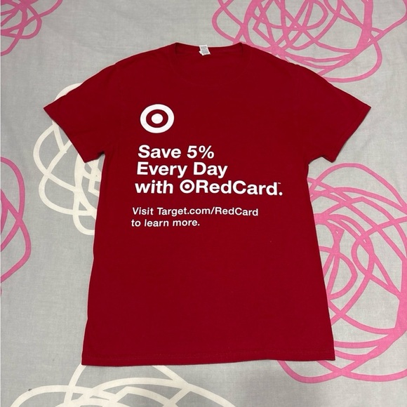 Target Red Graphic Tee - Picture 1 of 4